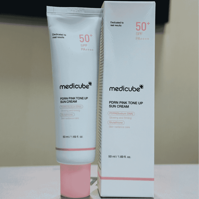Medicube PDRN PINK TONE UP 50+SPF PA ++ SUNCREAM
