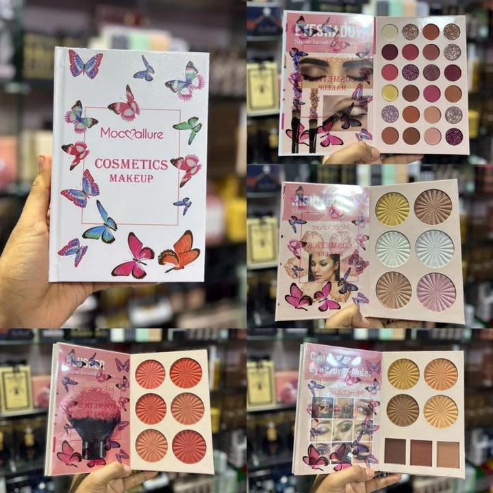 Mocallure 4 in 1 Cosmetics Makeup Palette Book