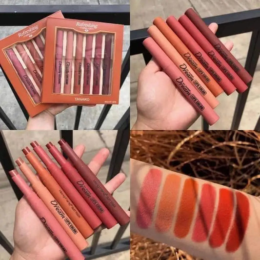 Dream Matte Lipstick set 6 Pcs