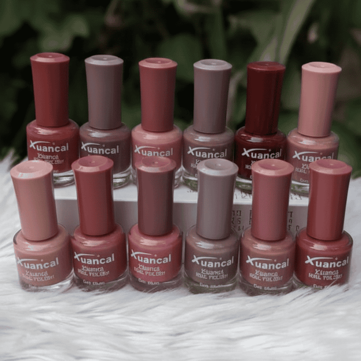 Matte &amp; Nude Nail Polish 12 pack set